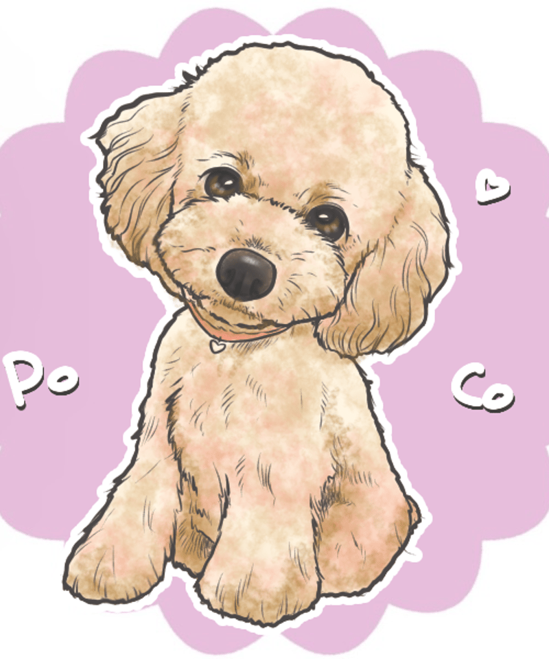 ペットリアル系似顔絵A3 すぐに飾れるキャンバス印刷‼︎ | 似顔絵作家