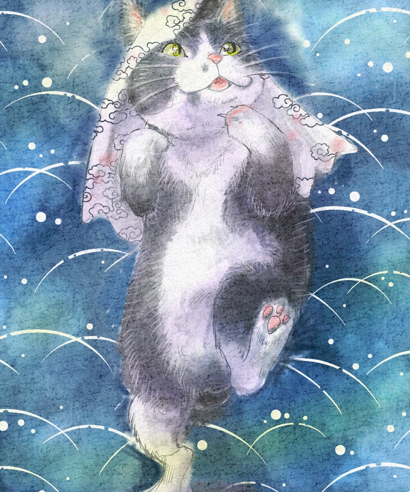 ペットリアル系似顔絵A3 すぐに飾れるキャンバス印刷‼︎ | 似顔絵作家