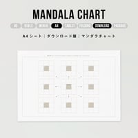 A4｜mandala chart