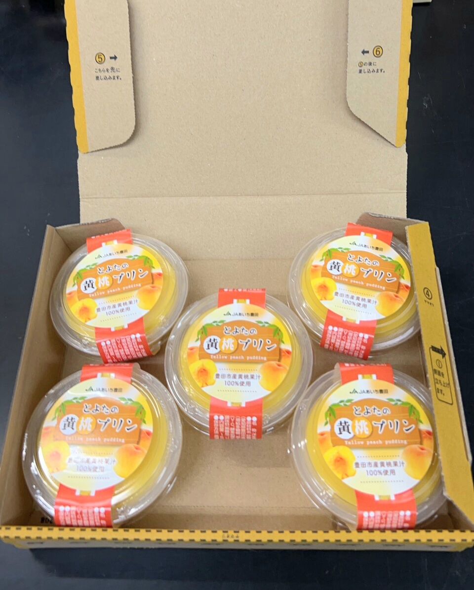 もも味のプリン 3種の桃プリン6個セット(h5251005)｜フード(食品・スイーツ