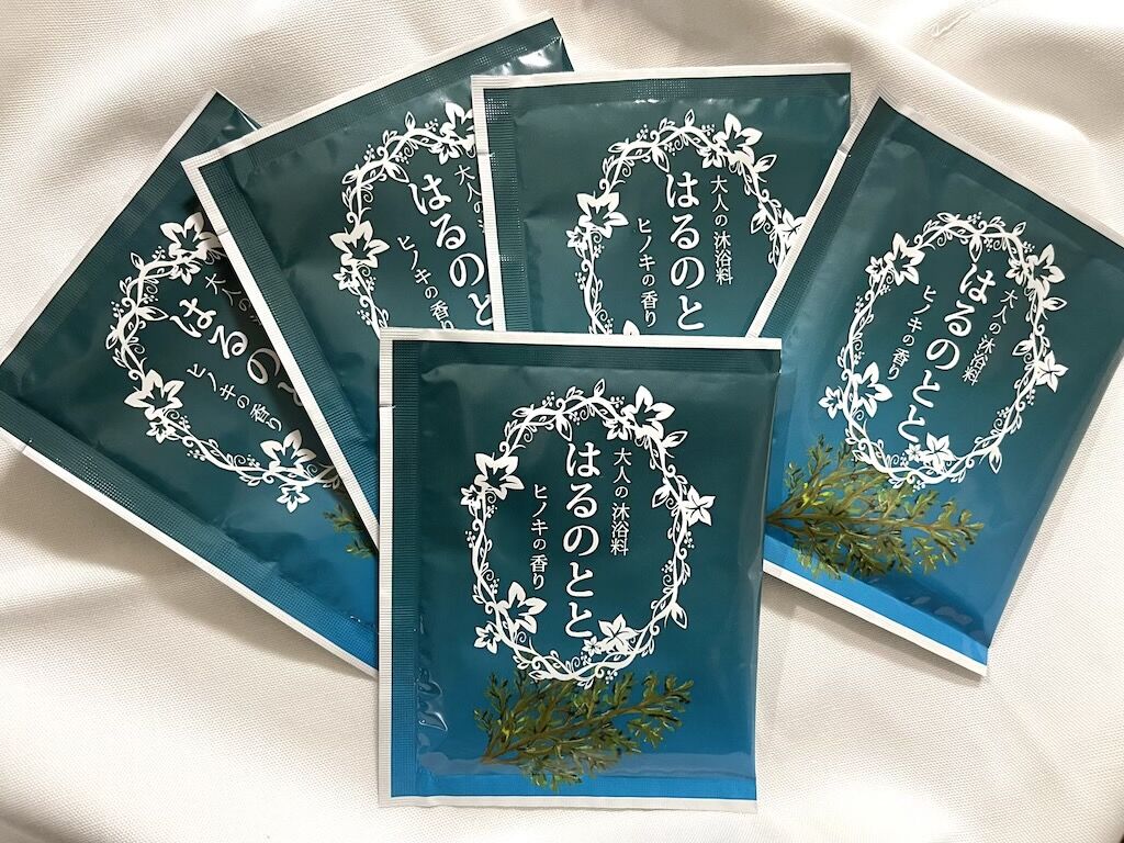 大人の沐浴料 はるのとと 定期便 10個 《ヒノキの香り》 | harunototo