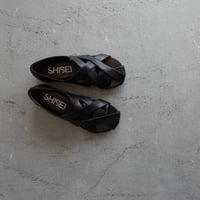 W CROSS SANDAL / black/サイズ37