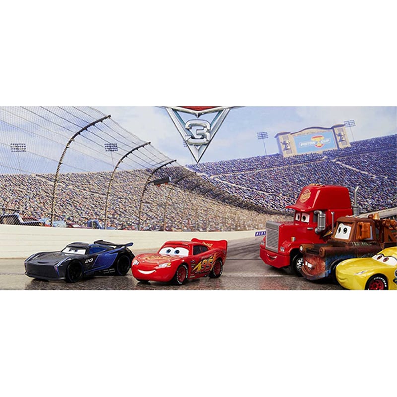 MATTEL 1:55 DISNEY PIXAR CARS 3 PISTON CUP SET【