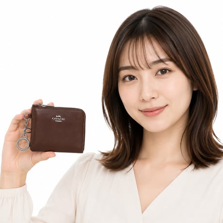 🎀コーチ COACH　スモール コーナー ジップ ウォレット　CFA27 SVMPL