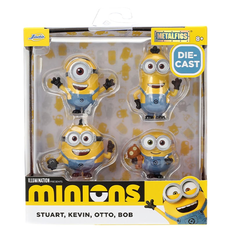 METALFIGS Diecast Figure MINIONS 4-Pack【ミニオン フィ