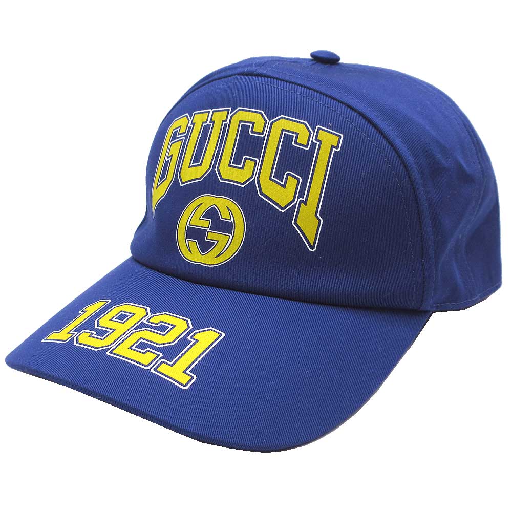 グッチ GUCCI カレッジ インターロッキングG コットン 1921 ベース