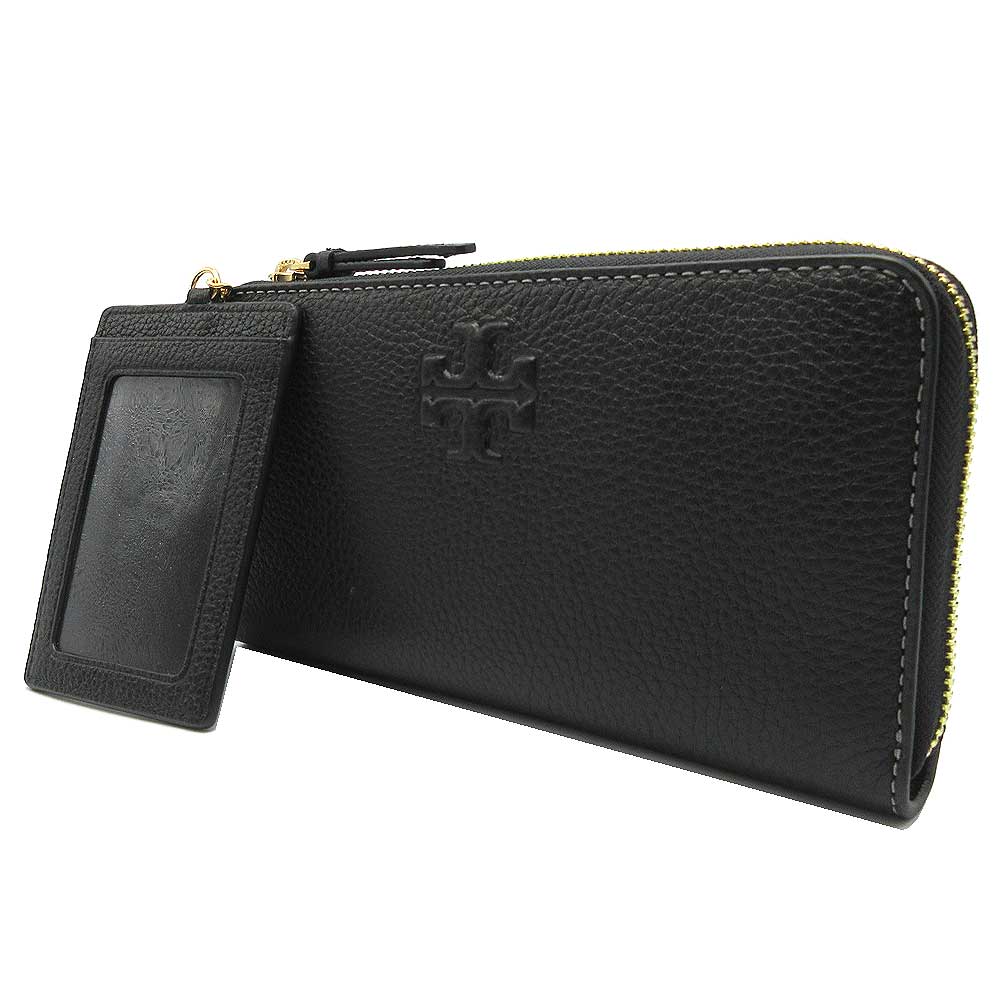 トリーバーチ 長財布 TORY BURCH ティア レザー パスケース付き トリーバーチ 長財布 TORY BURCH ティア レザー パスケース付き