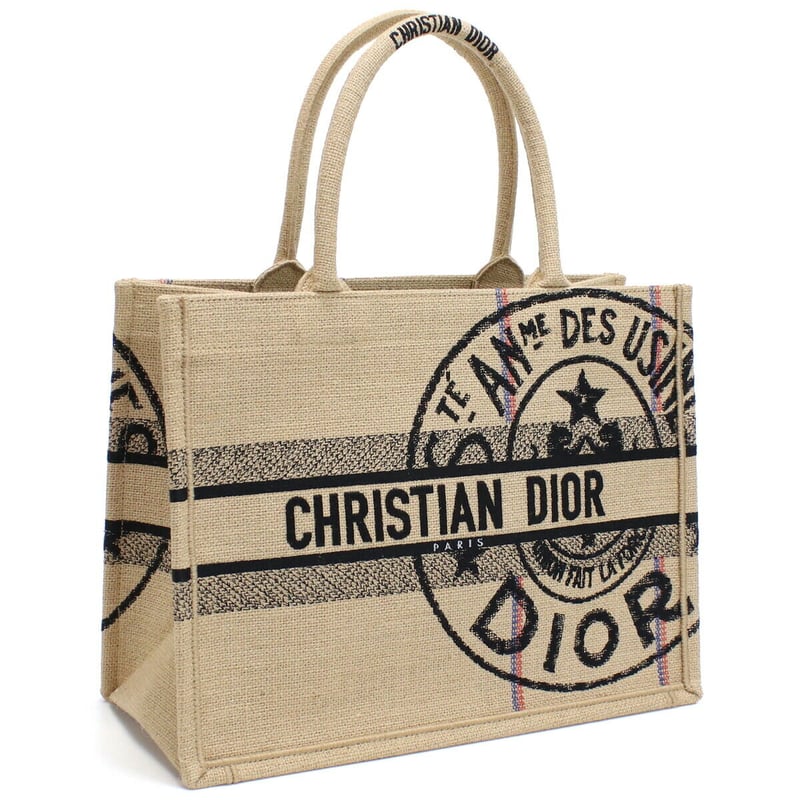 ディオール Christian Dior トートバッグ ブランド ブックトート ロゴ