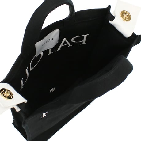 パトゥ PATOU トートバッグ ヴァーティカル 2WAY ショルダー レディース ロゴ ブランド AC0620076　999B ブラック
