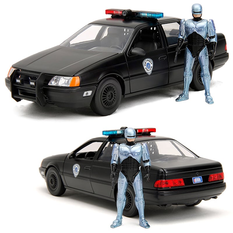 1:24 ROBOCOP 1986 OCP FORD TAURUS w/ ROBOCOP 【ロ