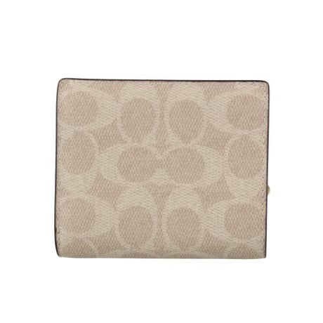 🎀コーチ COACH　スナップ ウォレット・シグネチャー キャンバス　CW789 IMXDM