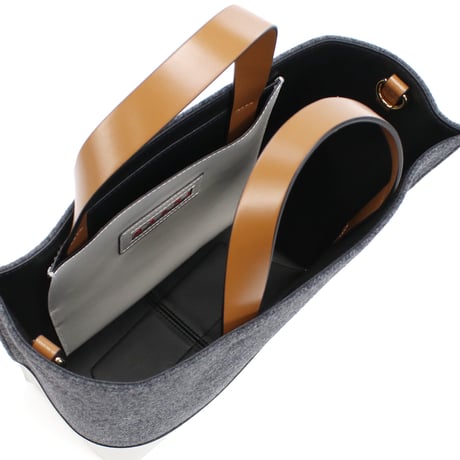 マルニ MARNI トートバッグ ブランド 2WAY ショルダー ミュゼオ カラーブロック ブランドSHMPV01Q00　P5070　ZO281グレー系 ホワイト系