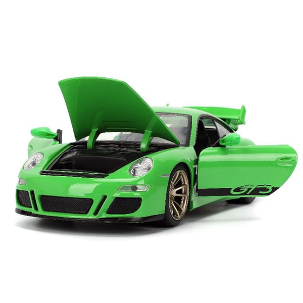 JADATOYS 1:24 ワイルドスピードダイキャストカー Porsche 911 GT3