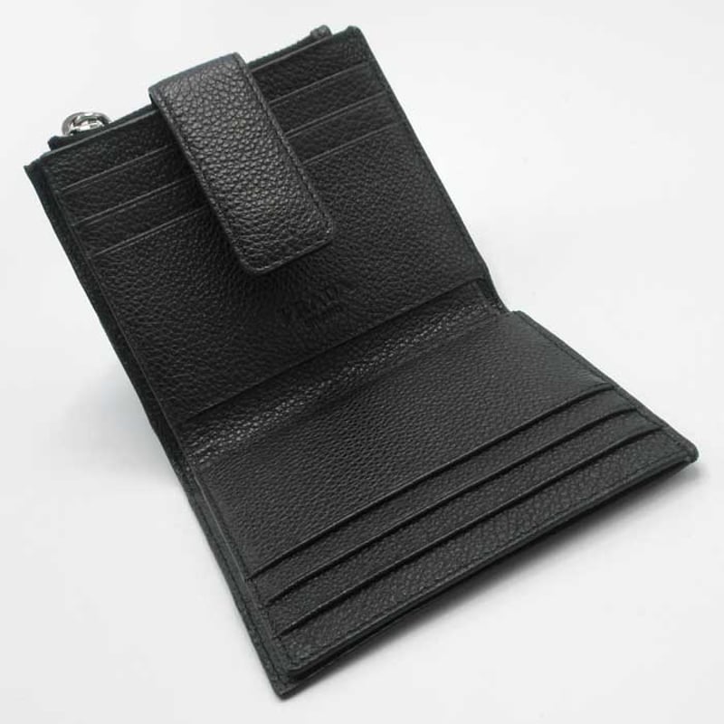プラダ 二つ折り財布 PRADA 2MC066 2CB2 F0002 VIT.MICRO GR 