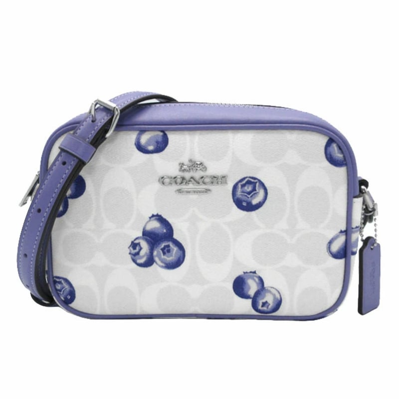 コーチ ショルダーバッグ COACH シグネチャー ブルーベリー