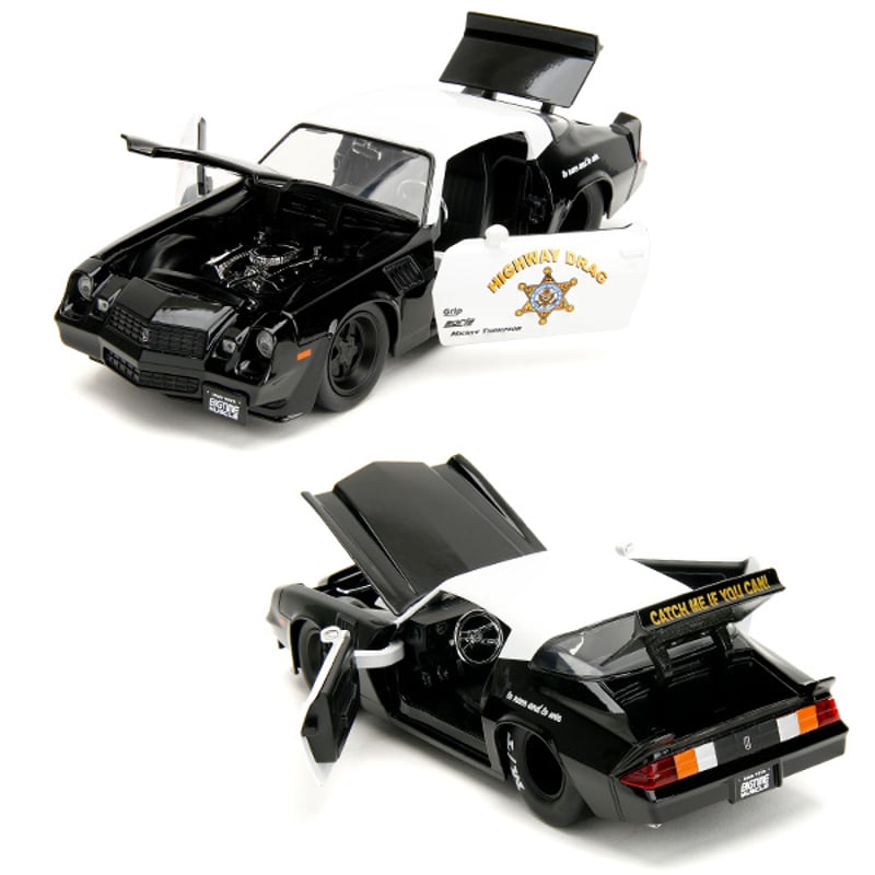 ミニカー 1:24 BTM 1979 Chevrolet Camaro Z28 Poli JADATOYS 1:24 BTM 1979 Chevrolet Camaro Z28 Pol