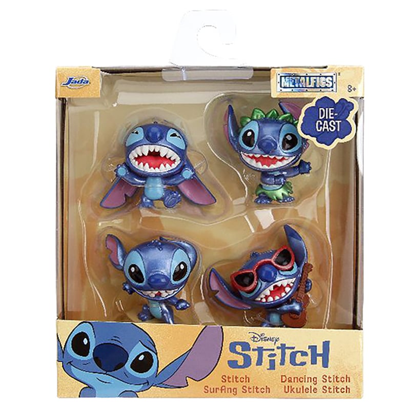 METALFIGS Diecast Figure DISNEY STITCH 4-Pack【ス