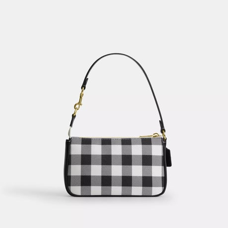 🎀コーチ COACH　ノリータ 19・ギンガム プリント アンド チャーム　CEN01 IMA47