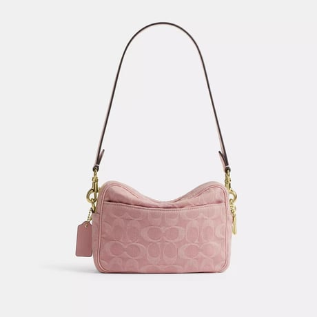 🎀コーチ COACH　ミニ キャリー クロスボディ バッグ・シグネチャー デニム　CEN19 IMNH1