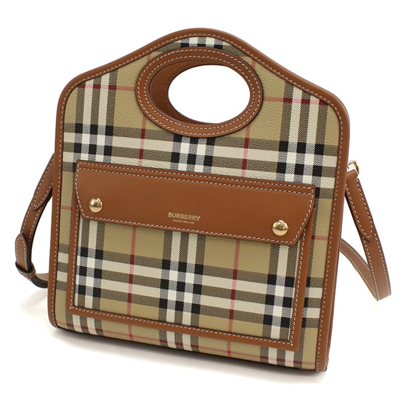 BURBERRY バーバリー バンドバッグ ショルダーバッグ ツイリー付き