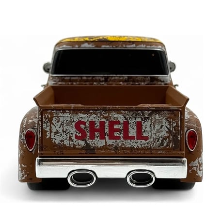 M2 MACHINES 1:24 SHELL 1956 Ford F-100 Weathered/Rusted 【シェル】ミニカー