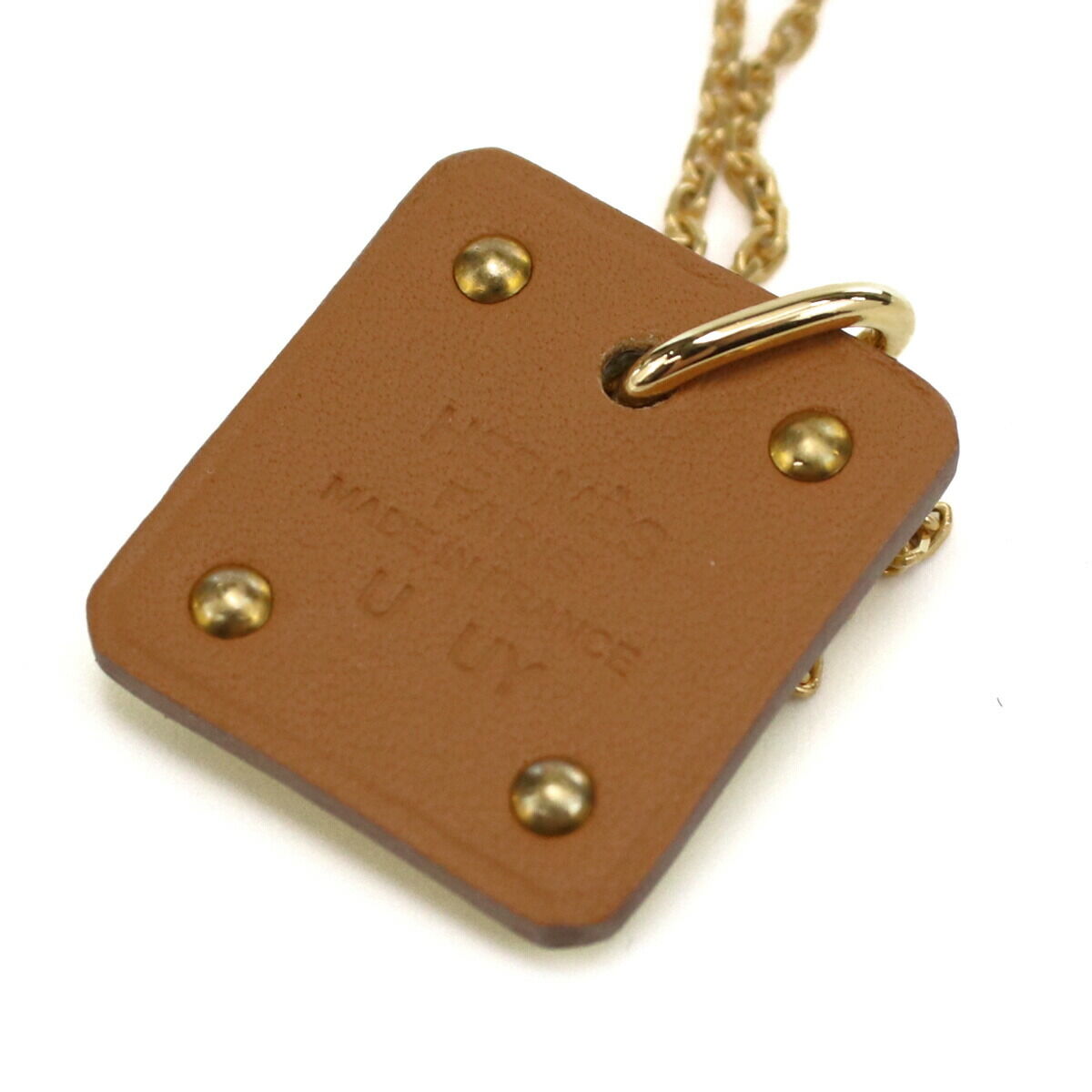 ❤お得なお品❤アスドウクールネックレス ホワイトxゴールド金具