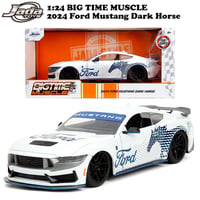 JADATOYS 1:24 BTM 2024 Ford Mustang Dark Horse ミニカー