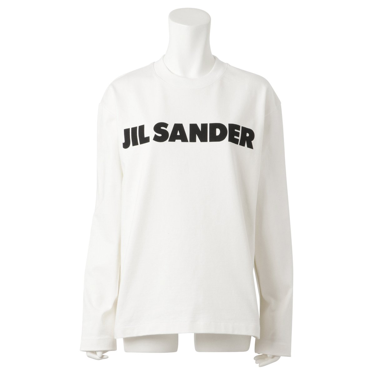 ジルサンダー JIL SANDER J02GC0107 J45047 102 S Sサイズ ホワイト レディース ユニセックス 長袖 カットソー  トップス トレーナー