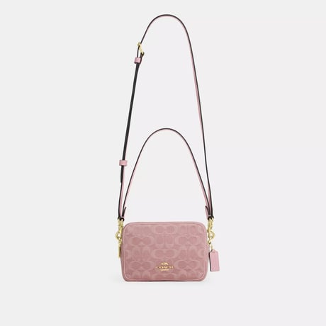 🎀コーチ COACH　ミニ キャリー クロスボディ バッグ・シグネチャー デニム　CEN19 IMNH1