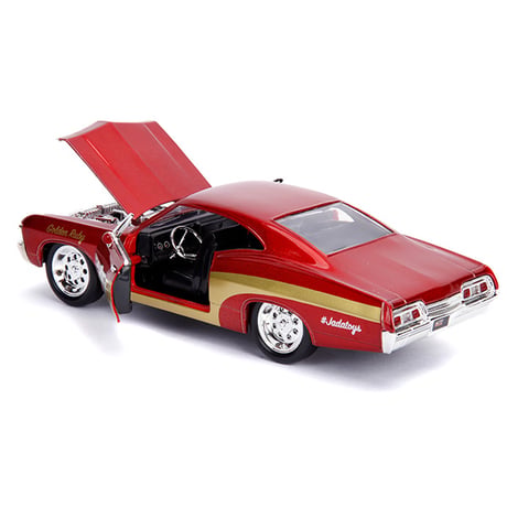 JADATOYS 1:24 BTM 1967 Chevy Impala SS ミニカー