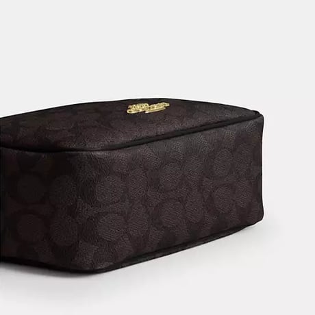 🎀コーチ COACH　ミニ キャリー クロスボディ バッグ・シグネチャー キャンバス　CEK69 IMXAQ
