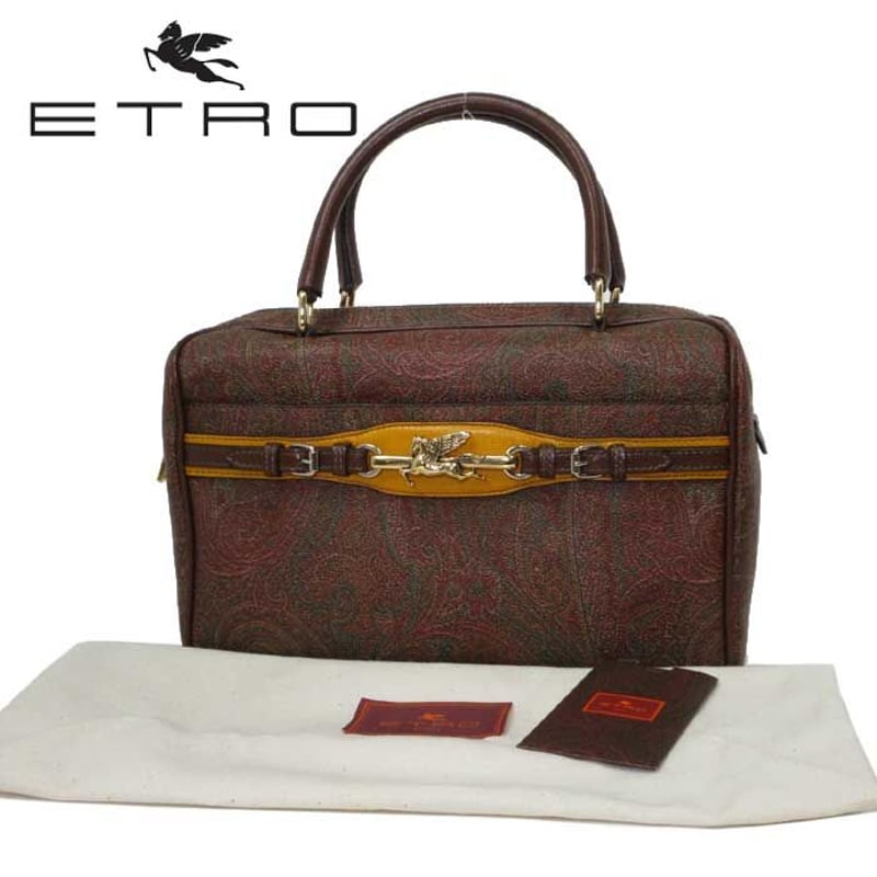 エトロ バッグ ハンドバッグ ETRO ペイズリー ボストン 1N065 8728 700 ...