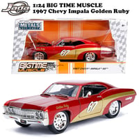 JADATOYS 1:24 BTM 1967 Chevy Impala SS ミニカー