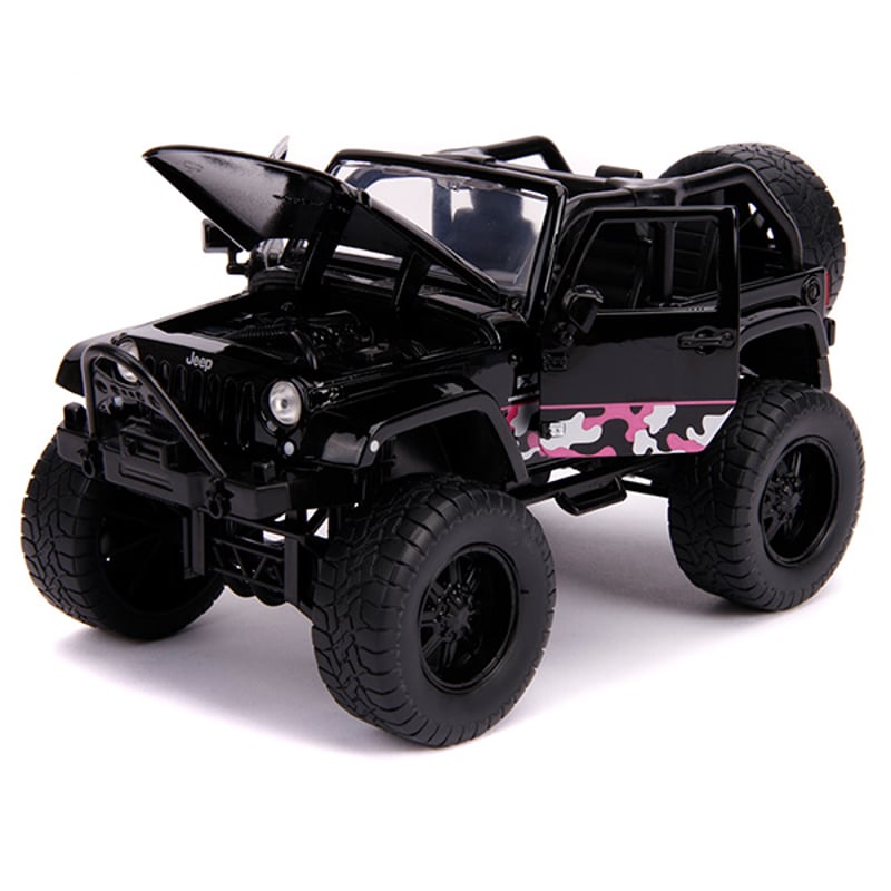 JADATOYS 1:24 JUST TRUCKS w/RACK & WHEELS 2007