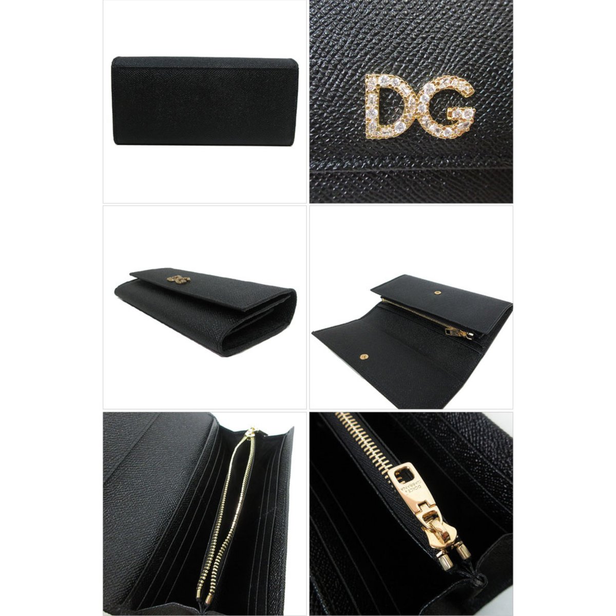 正規美 ドルチェ&ガッバーナ ゆがめ DGロゴオーバルカフス 灰系  