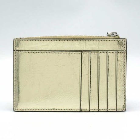 トリーバーチ カードケース TORY BURCH BRITTEN レザー ダブルT メタリック 153330 1023 723 SPARK GOLD アウトレット レディース