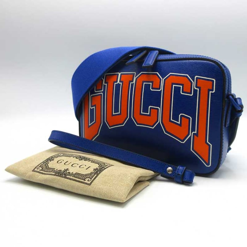 グッチ ショルダーバッグ GUCCI ロゴ G プリント クロスボディ  