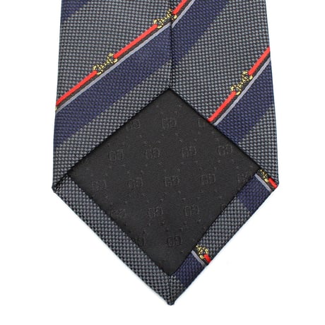 GUCCI グッチ 765041-4EABA-1474 ネクタイ TIE ホースビット シルクジャカード メンズ