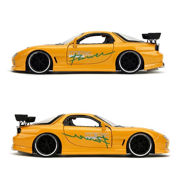 JADATOYS 1:24 JDM TUNER 1993 Mazda RX-7 HKS Tun