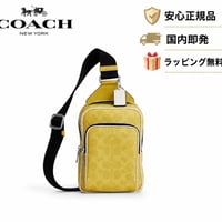✨コーチ COACH　レーサー スリング パック・シグネチャー キャンバス　 CET96 SVZ0G