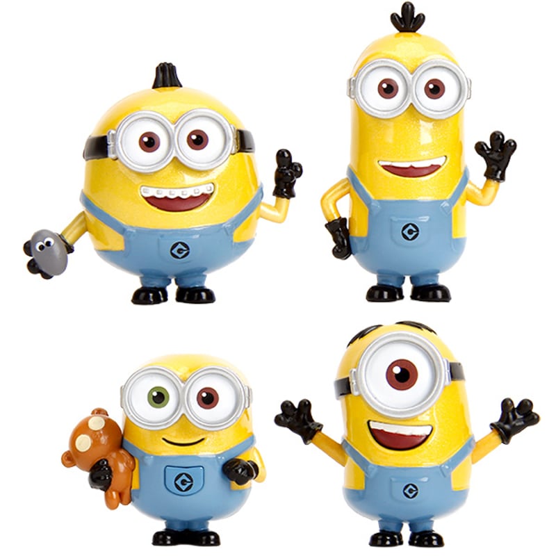ミニオンズ　フィギュア　4体セット　金属製 METALFIGS Diecast Figure MINIONS 4-Pack【ミニオン フィ