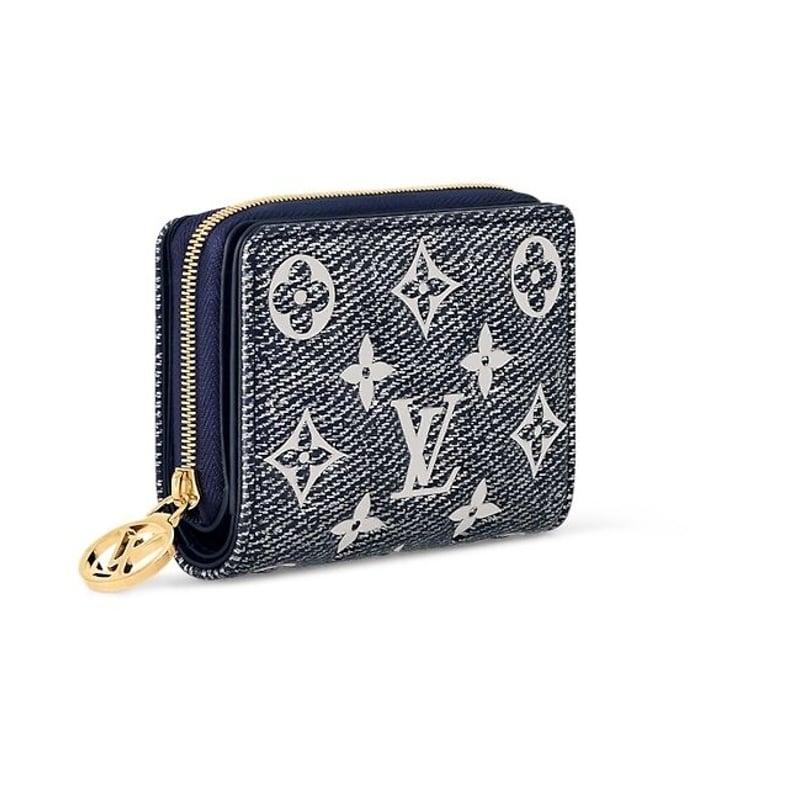 ルイ・ヴィトン LOUIS VUITTON ポルトフォイユ・ルー M82525 ブルー