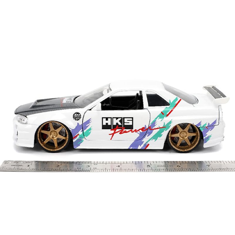 JADATOYS 1:24 JDM TUNER 2002 Nissan Skyline GT-