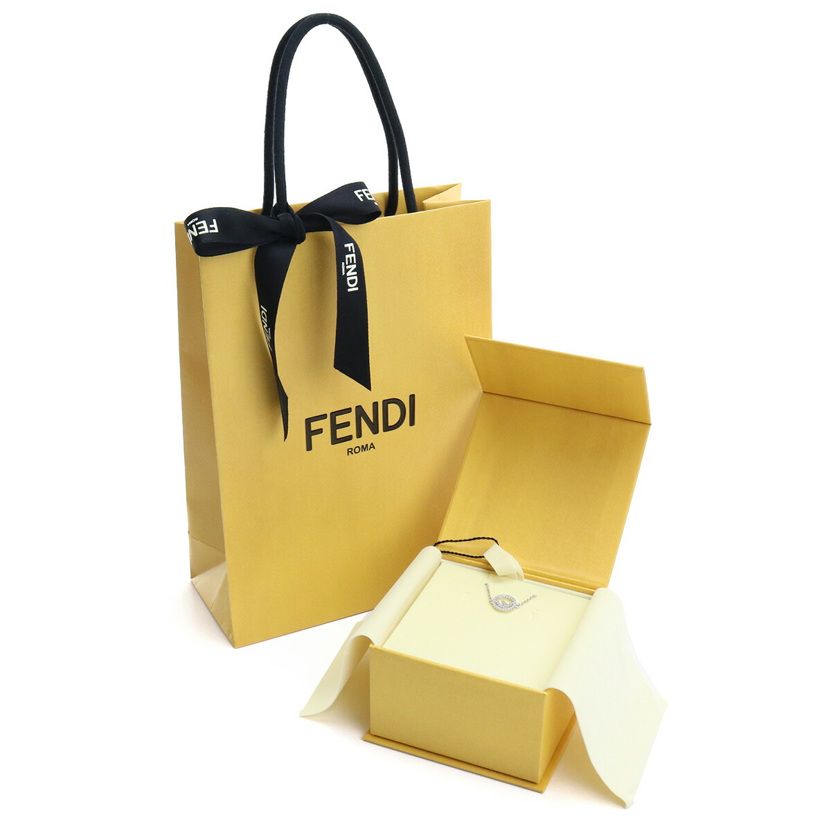 【新品】フェンディ FENDI ジュエリー・アクセサリー レディース 8AG761サイズ全長