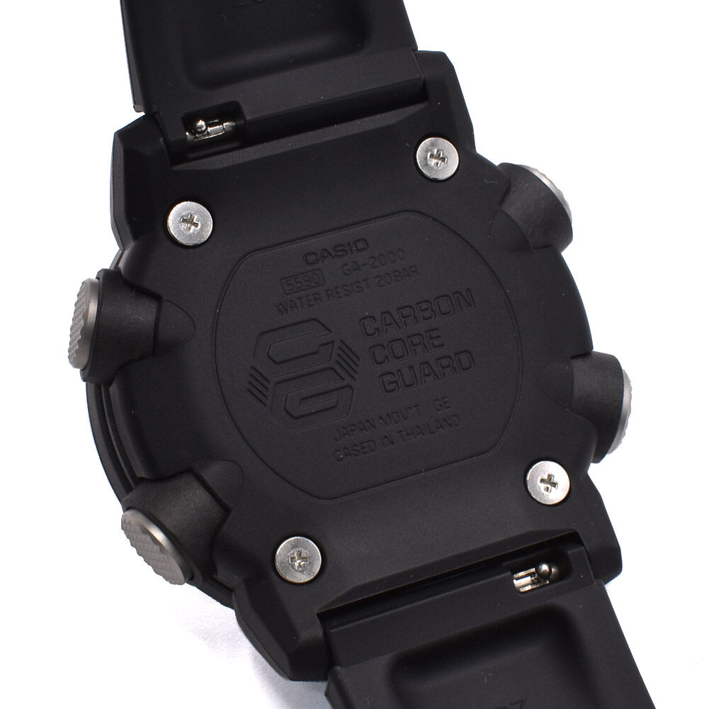 CASIO カシオ G-SHOCK Gショック GA-2000-1A2 ANALOG-DIGI...