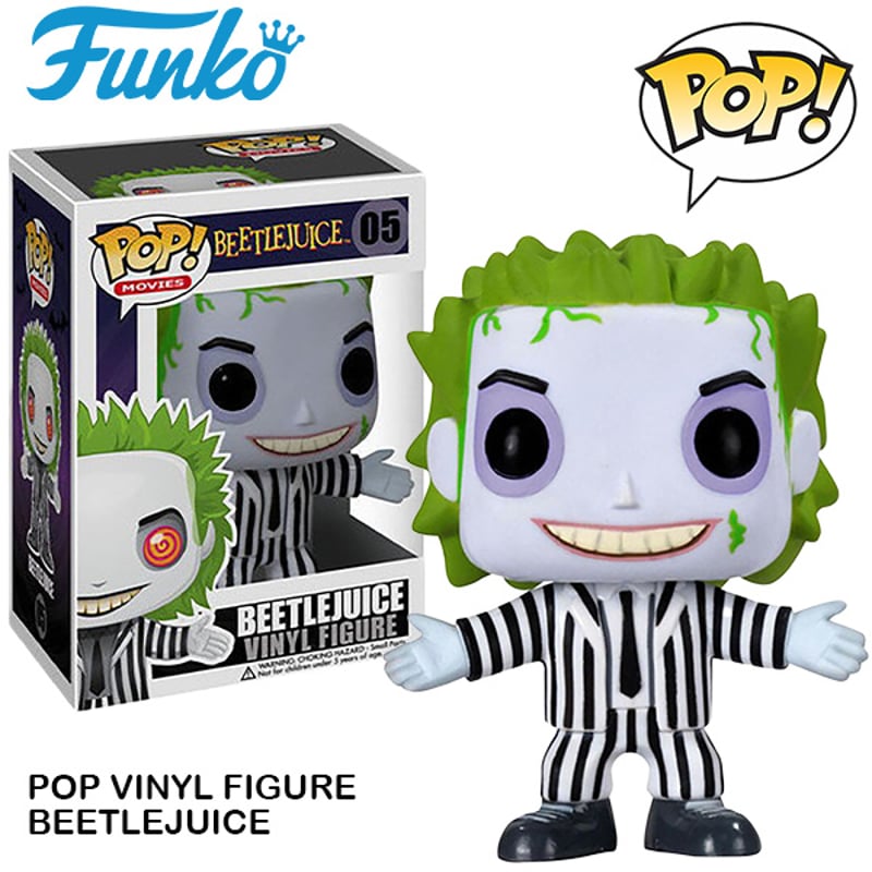POP! ICONS VINYL FIGURE BEETLE JUICE 【FUNKO】 |