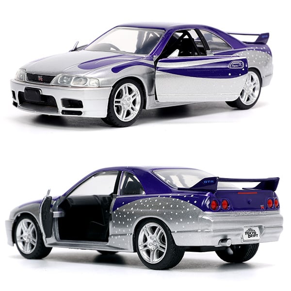 JADATOYS 1:32 ワイルドスピードダイキャストカー 1995 NISSAN