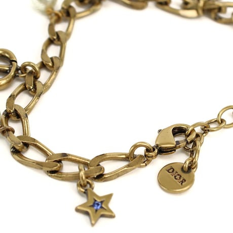 ディオール Christian Dior ブレスレット　ブランドB2484　WOMCY　09Xゴールド系