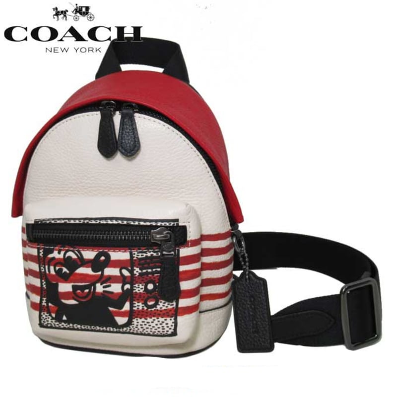 COACH ボディーバッグ C6910 QBTJG ディズニー×キース・ヘリング