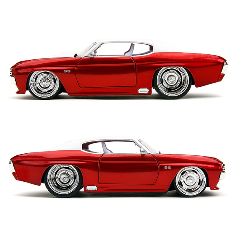 JADATOYS 1:24 BTM 1971 Chevy Chevelle SS ミニカー |
